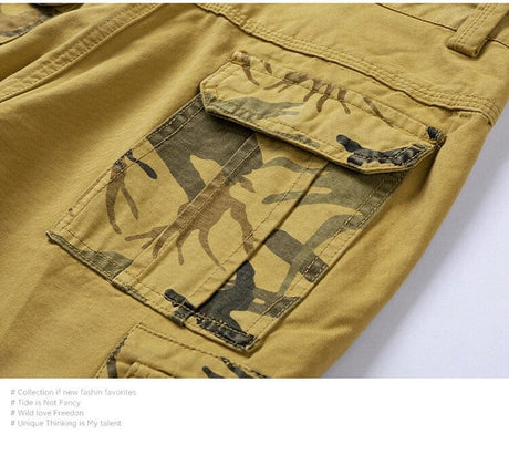 Limited Edition Camouflage Men Cargo Shorts Cargo Pants  