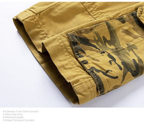 Limited Edition Camouflage Men Cargo Shorts Cargo Pants  