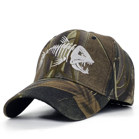 Luminous  Camo Fishing Baseball Cap tactical caps  