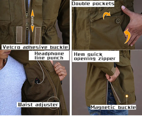 M65 Field Jackets Winter/Autumn Waterproof Outdoor Clothing  