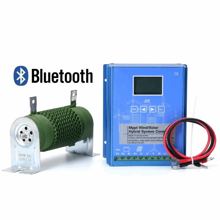 600W, 800W & 1.2kw Wind & Solar Hybrid Controller & Load Dump Wind Power  