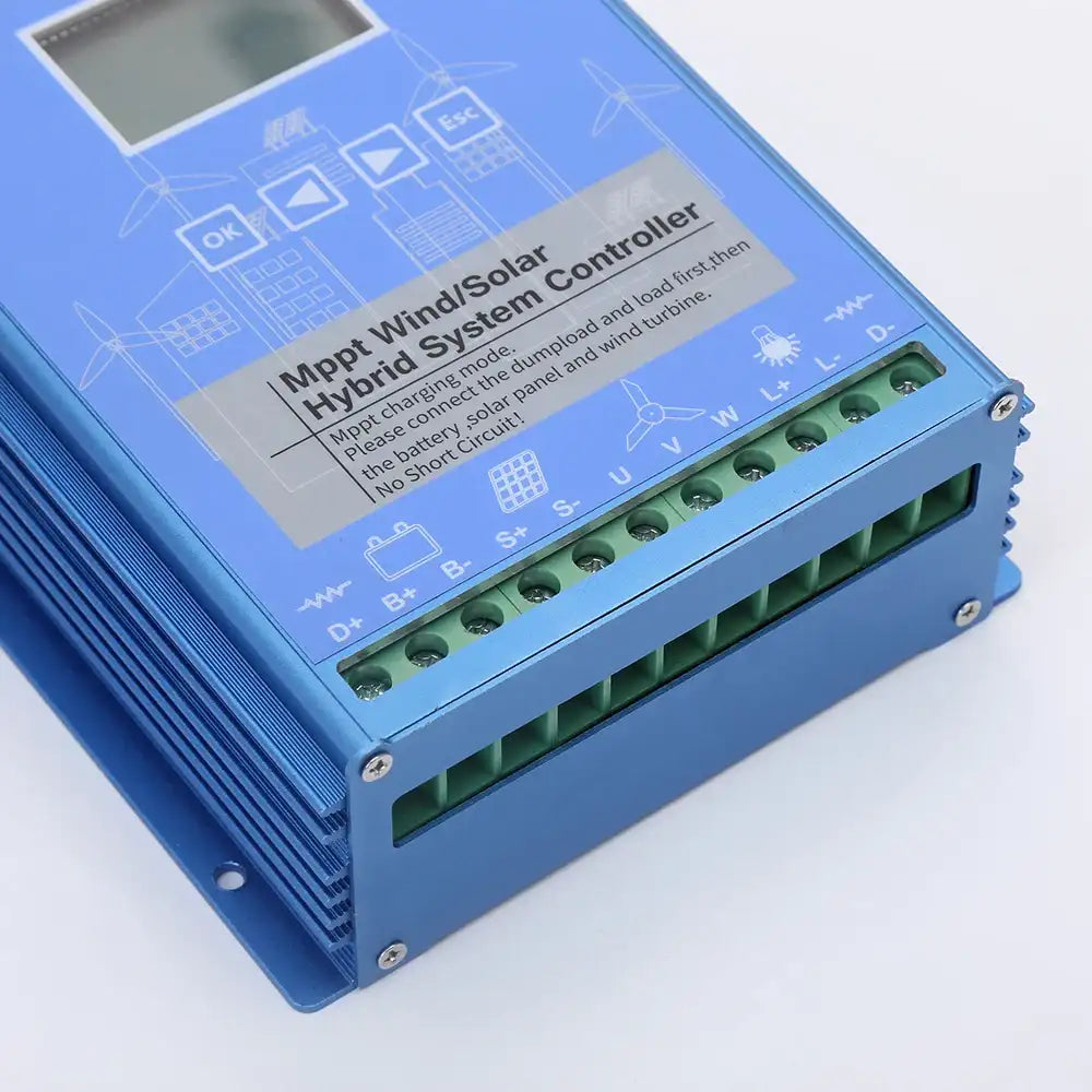 MPPT Hybrid Controller Wind & Solar 1kw 2kw 3kw & Dump Load Resistor Wind & Solar Controllers  