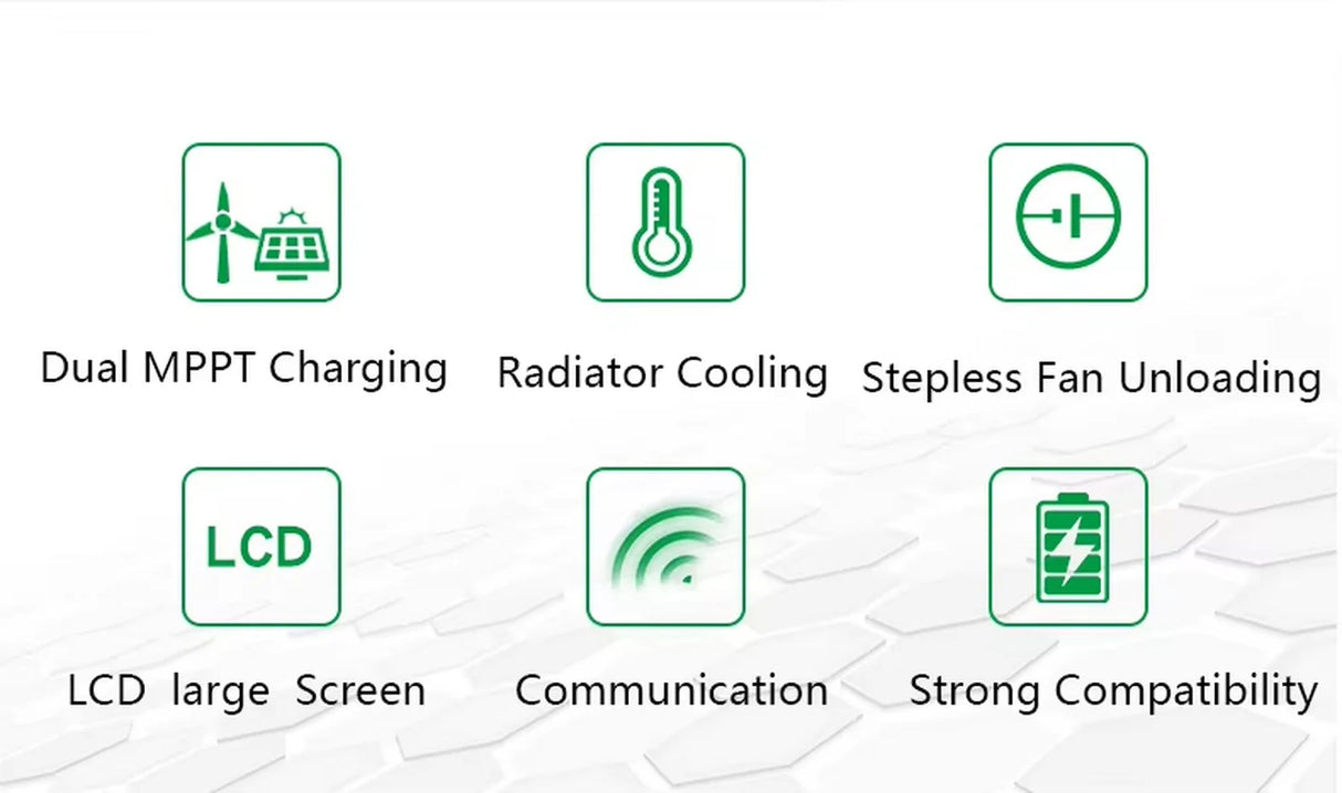 MPPT Wind Solar Hybrid Controller 1kw, 1.5kw, 2kw & 3kw Wind & Solar Controllers  