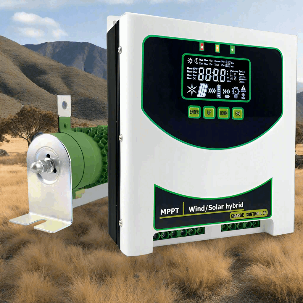 MPPT Wind Solar Hybrid Controller 1kw, 1.5kw, 2kw & 3kw Wind & Solar Controllers  