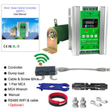 Mars 1kW-3kW Wind & Solar Hybrid MPPT Controller Lifepo4 Full Battery Display Wind Power  