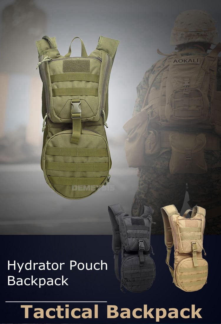 Molle Hydration Day Pack 3ltr TPU Water Bladder hydration backpacks  