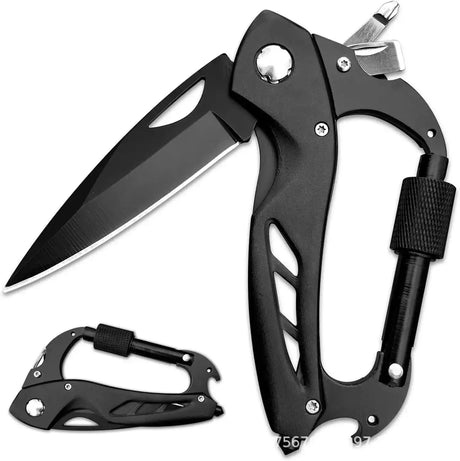 Multi-Tool Carabiner - Camping EDC Clip Multi-tools  