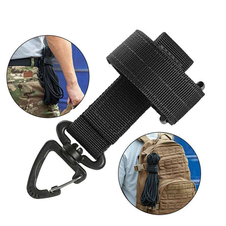 Multi-purpose Nylon Gloves Hook Work Gloves Safety Clip Molle Accessories  
