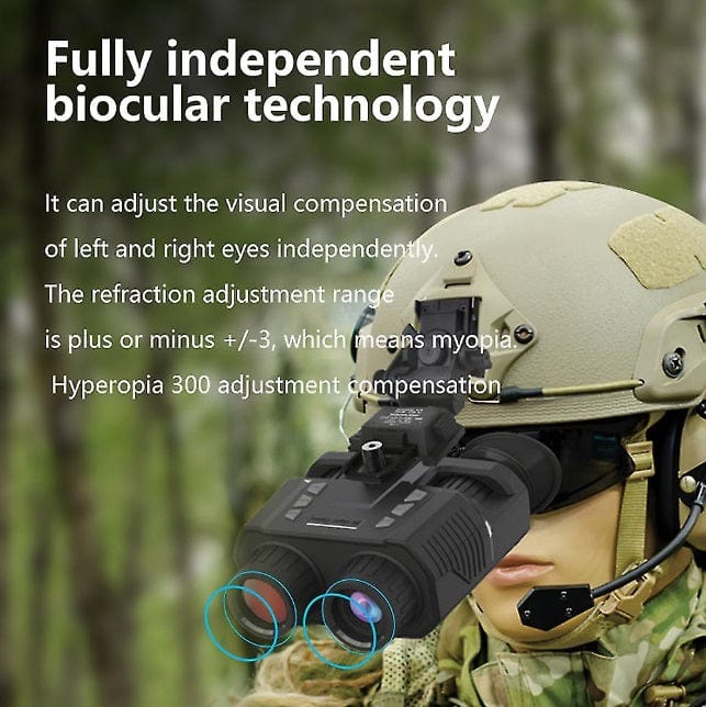 NV8000 Night Vision Google Binoculars Head mountable Infrared Optics  