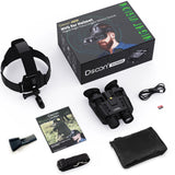 NV8000 Night Vision Google Binoculars Head mountable Infrared Optics  