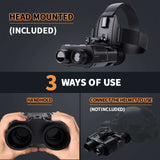 NV8000 Night Vision Google Binoculars Head mountable Infrared Optics  
