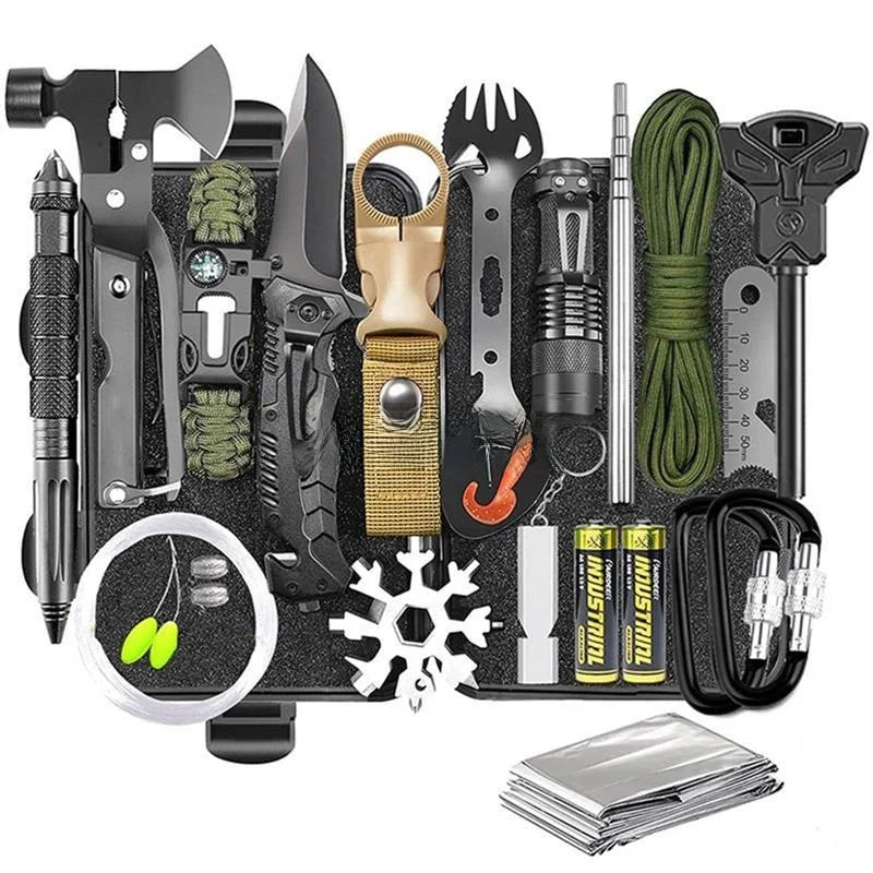 Outdoor First Aid  & Tool Kits Set survival  