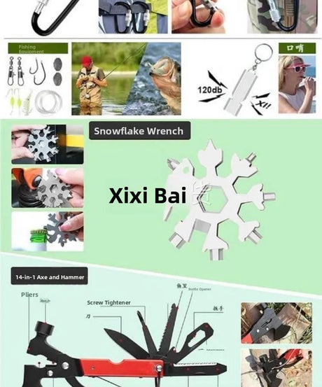 Outdoor First Aid  & Tool Kits Set survival  