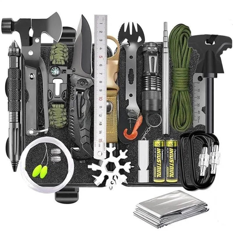 Outdoor First Aid  & Tool Kits Set survival  