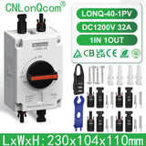 PV Solar Photovaltaic Disconnect Switch Isolator electrical supplys  