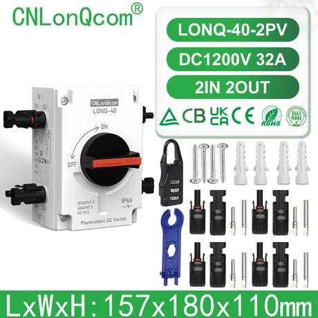 PV Solar Photovaltaic Disconnect Switch Isolator electrical supplys  