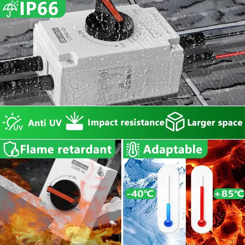 PV Solar Photovaltaic Disconnect Switch Isolator electrical supplys  