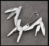 Pocket Multitool Pliers Knife Screwdriver Stainless Steel survival  
