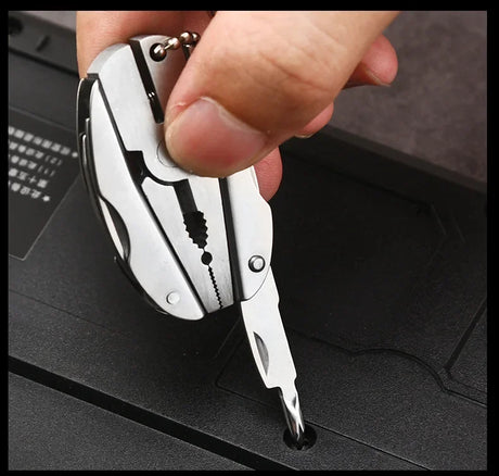 Pocket Multitool Pliers Knife Screwdriver Stainless Steel survival  