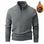 Polar Fleece Stand-up Collar Half-zipper L-9XL Large Size Outdoor Shirts & Tops  