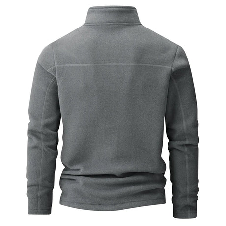 Polar Fleece Stand-up Collar Half-zipper L-9XL Large Size Outdoor Shirts & Tops  