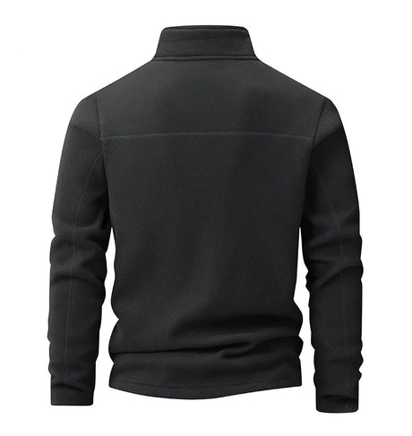 Polar Fleece Stand-up Collar Half-zipper L-9XL Large Size Outdoor Shirts & Tops  