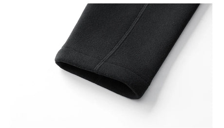 Polar Fleece Stand-up Collar Half-zipper L-9XL Large Size Outdoor Shirts & Tops  