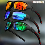 Polarized UV400 Sports Sunnys, Unbreakable Anti-Glare Optics  