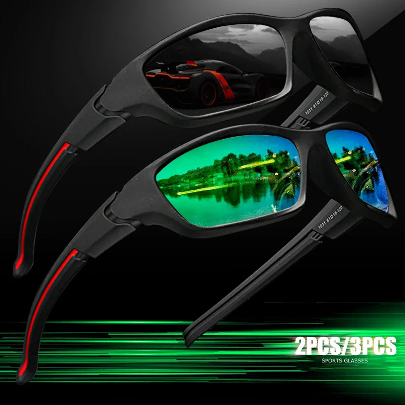 Polarized UV400 Sports Sunnys, Unbreakable Anti-Glare Optics  