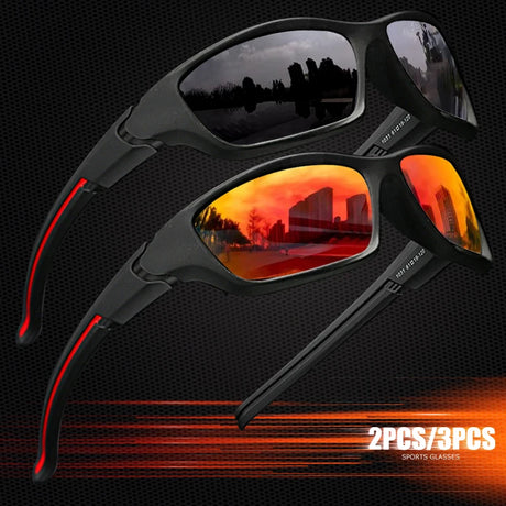 Polarized UV400 Sports Sunnys, Unbreakable Anti-Glare Optics  