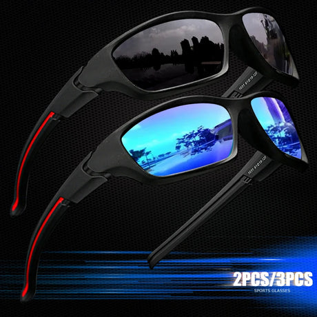Polarized UV400 Sports Sunnys, Unbreakable Anti-Glare Optics  