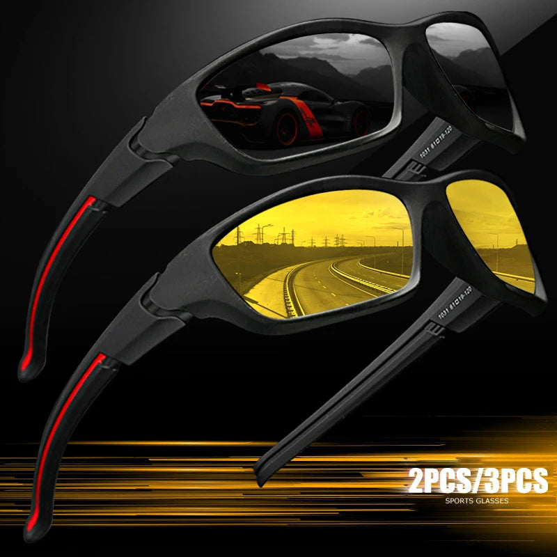 Polarized UV400 Sports Sunnys, Unbreakable Anti-Glare Optics  