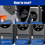 Portable 150 PSI Air Compressor & Tyre Pump Tyre pump  