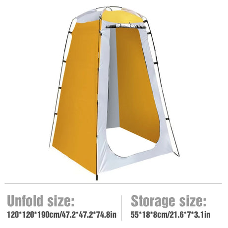 Portable Privacy Shower Tent Waterproof Changing Room Shelter Camping Equipment  