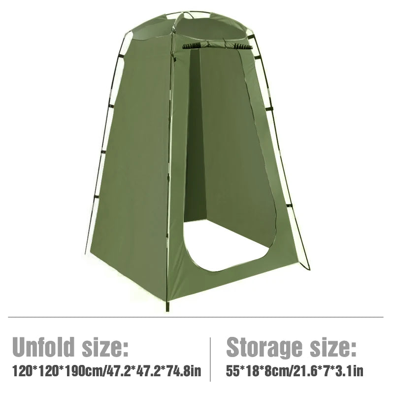 Portable Privacy Shower Tent Waterproof Changing Room Shelter Camping Equipment  