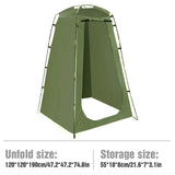 Portable Privacy Shower Tent Waterproof Changing Room Shelter Camping Equipment  