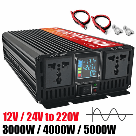 Pure Sine Wave Inverter 3kw, 4kw & 5kw Peak Power  DC 12V 24V pure sine inverter  