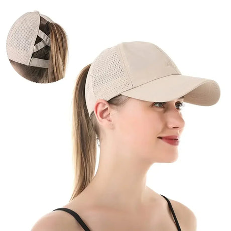Quick Dry Ponytail Baseball Caps Hats  