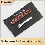 Quick Release Hex Head & Socket 1/4 inch Double Ended Ratchet tools  