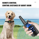 Rechargeable Dog Training & Anti-Bark Collar 800m Dog Stuff  