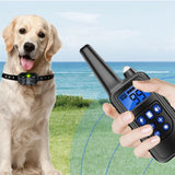 Rechargeable Dog Training & Anti-Bark Collar 800m