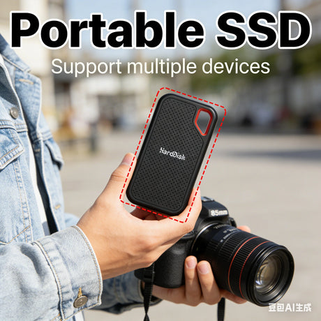 Rugged External SSD Hard Drive (1TB - 256TB) Smart Technology  