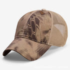 Outdoors light & thin Camo vented Caps tactical caps BushLine khaki head 55-60cm 