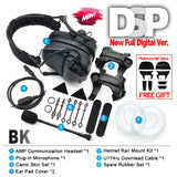 Digital Dual DSP Tactical Headset - Advanced Noise Reduction