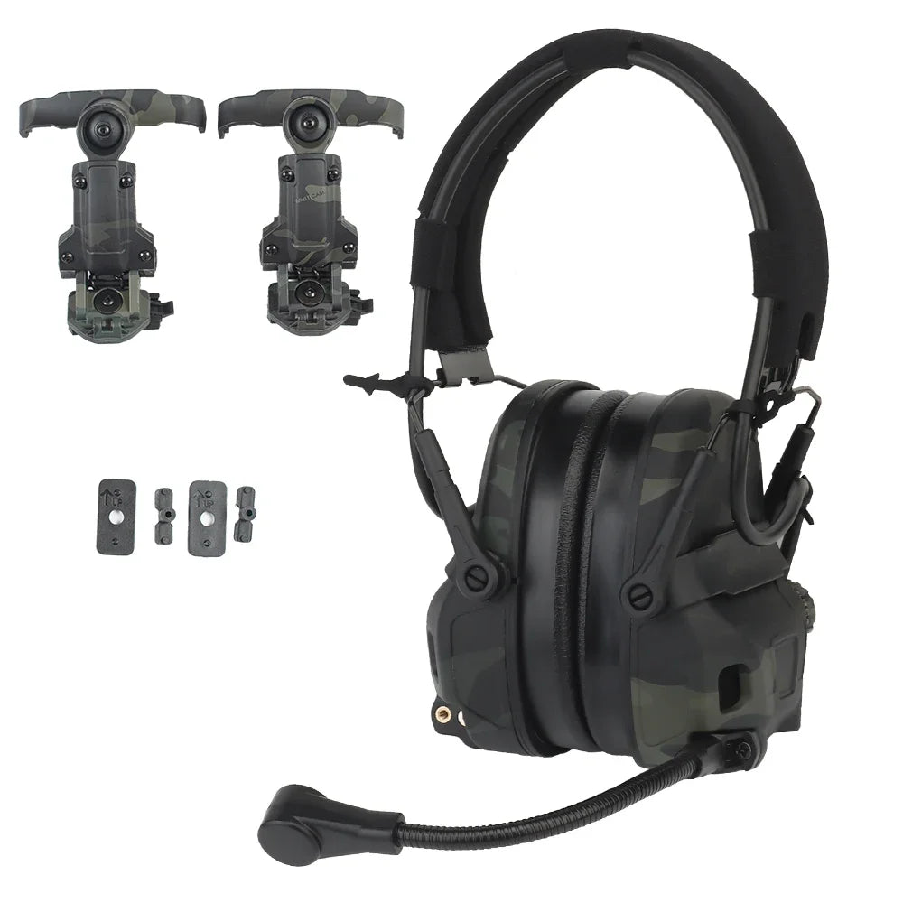 GEN 6 Noise Reduction Headset Helmet or Head Mounted 2 in 1