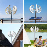 SR Series 1kW, 2kW & 3kW Vetical Wind Turbine Wind Power Vertical  
