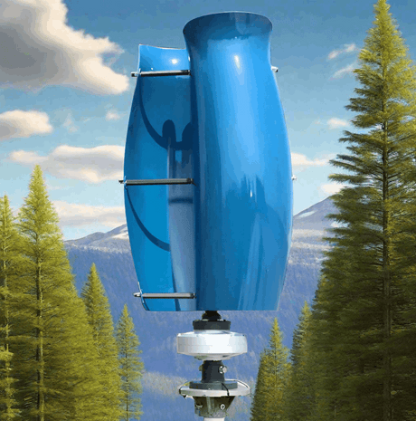 ST-10kW, 15kW & 20kW Vertical Tulip Wind Turbine 12V 24V 48V Wind Power Vertical  