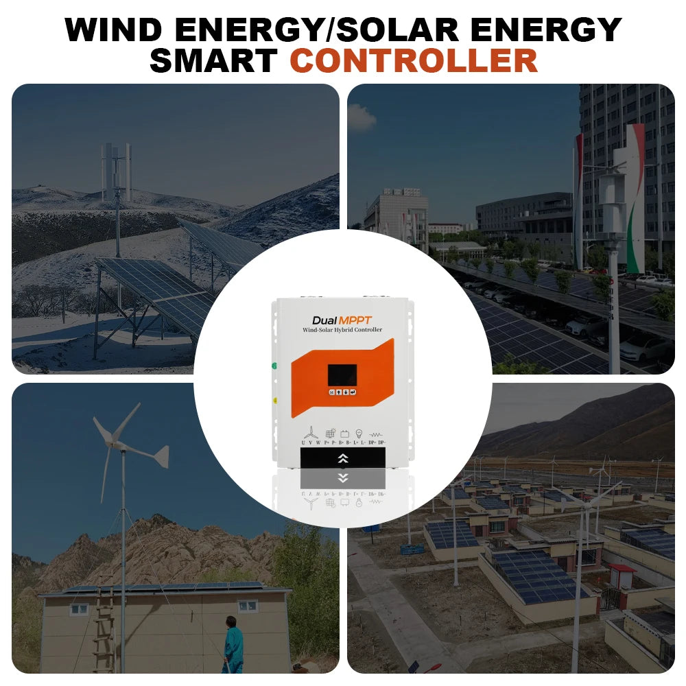 ST-3000 & ST-5000 Flower/Tulip Wind Turbines Wind Power Vertical  