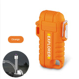 F37 Arc Plasma Waterproof Double Arc Lighter USB Rechargeable