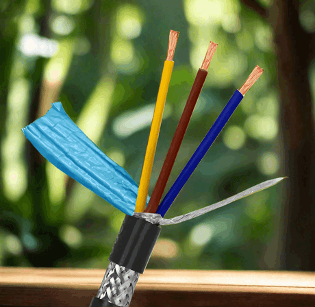 Shielded Pure Copper Wire Cable 2 & 3 Core electrical supplys  